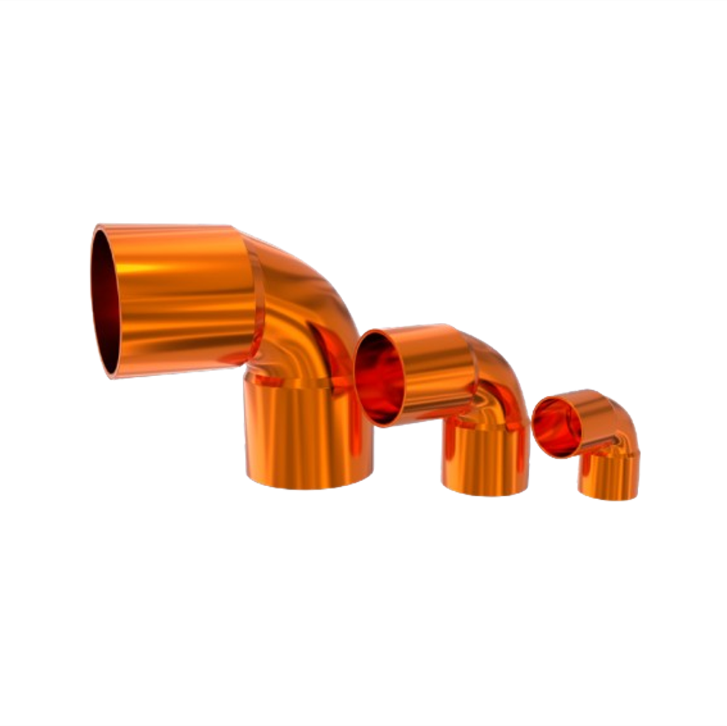 Tubería y Accesorios de Cobre / Codo 90° de cobre
