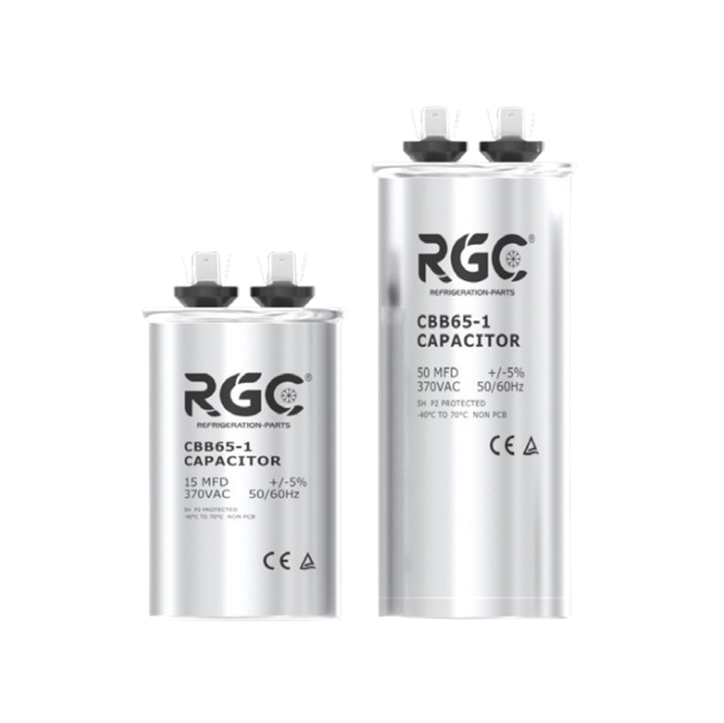 Partes eléctricas / Capacitores de marcha - SERIE CBB65-1 - 370V